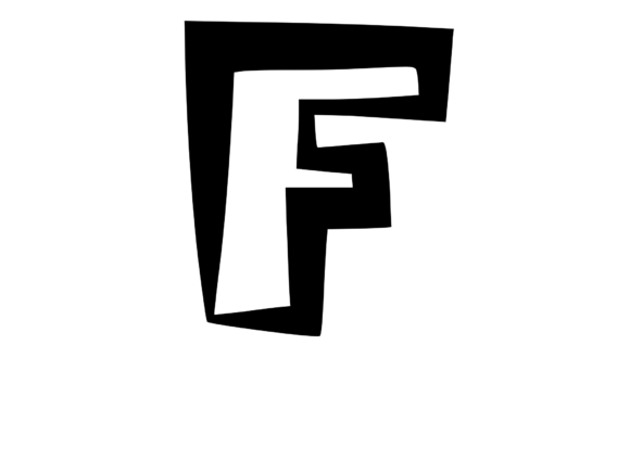 Cute and Bold Uppercase Mono Letter F: The Perfect Design Element for Creators