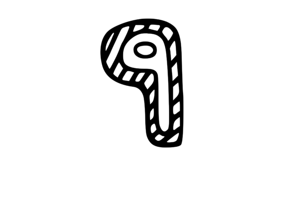 Felt Tip Hand Drawn Stripy Comic Mono 9: A Unique Typography Choice