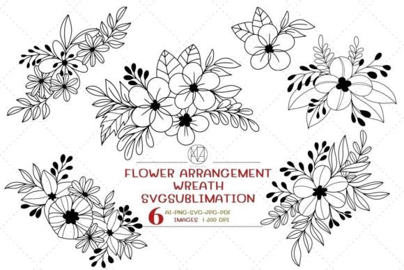 Flower Arrangement Wreath SVG: A Practical Guide for Designers and Crafters