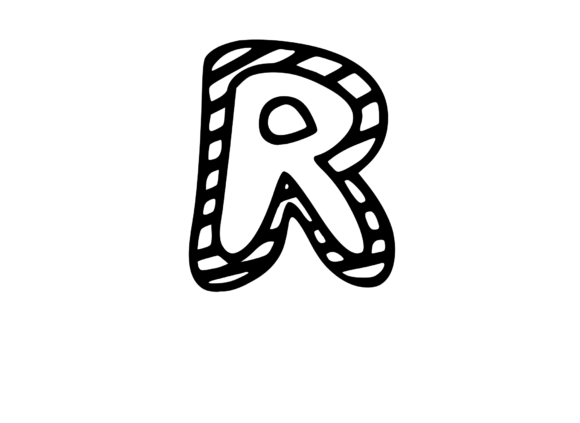 Unlocking Creativity with Felt Tip Hand Drawn Stripy Comic Mono R